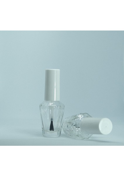 Boş Oje Şişesi 10 ml (5 Adet) Konik Uzun Boş Şişe