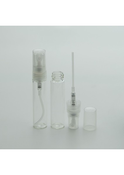 Boş Parfüm Şişesi 5 ml (10 Adet) Şeffaf Boş Şişe