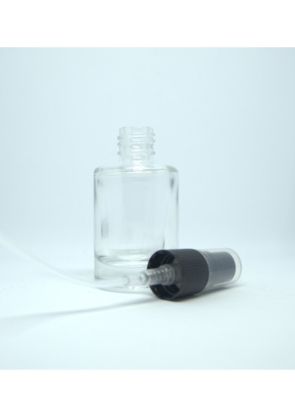 Boş Parfüm ve Kolonya Şişesi 12 ml (10 Adet) Boş Platik Siyah Sprey