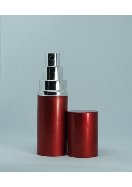 Parfüm Şişesi 20 ml (10 Adet) Alüminyum Kırmızı Boş Şişe