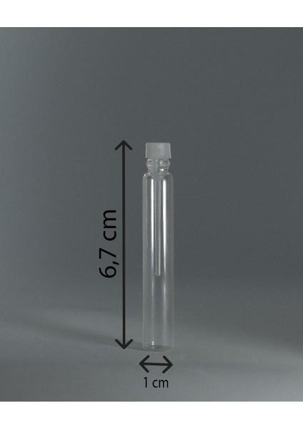 Parfüm Şişesi 3ml (20 Adet) Çubuklu Modeli