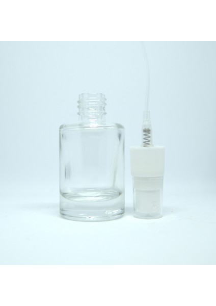 Boş Parfüm ve Kolonya Şişesi 12 ml (5 Adet) Boş Plastik Beyaz Sprey fırsatları