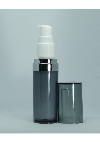 Losyon ve Krem Şişesi 30 ml 2 Adet Gri Akrilik Şişe