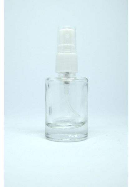 Boş Parfüm ve Kolonya Şişesi 12 ml (3 Adet) Boş Plastik Beyaz Sprey
