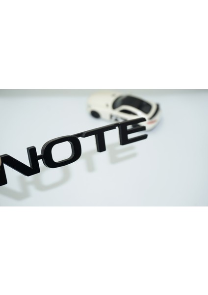 Nissan Note Siyah Abs 3m 3D Bagaj Yazı Logo Arma