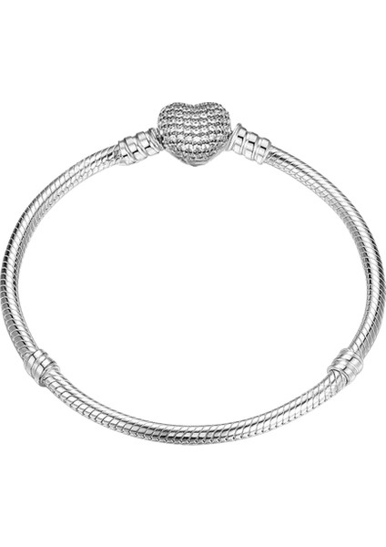 Taş Kalpli Bileklik