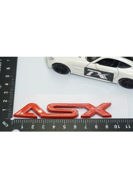 Asx Bagaj Kırmızı Abs 3m Yazı Logo Mitsubishi Ile Uyumlu fiyatları