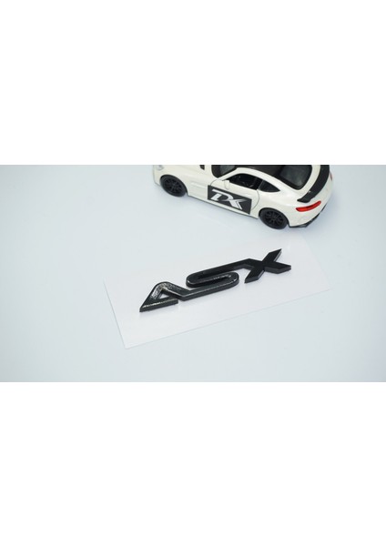 Asx Bagaj Siyah Abs 3m 3D Yazı Logo Mitsubishi Ile Uyumlu fiyatları