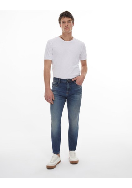 Jumy Normal Bel Dar Paça Super Skınny Jean Pantolon