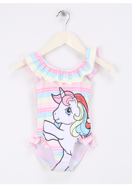 Pembe Kadın Mayo Nmfmama Mlp Swımsuıt Cplg