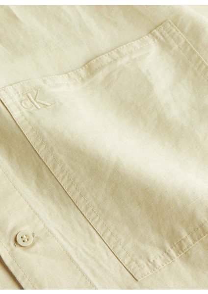 Normal Açık Yeşil Düz Erkek Gömlek J30J325173LFU fiyatları