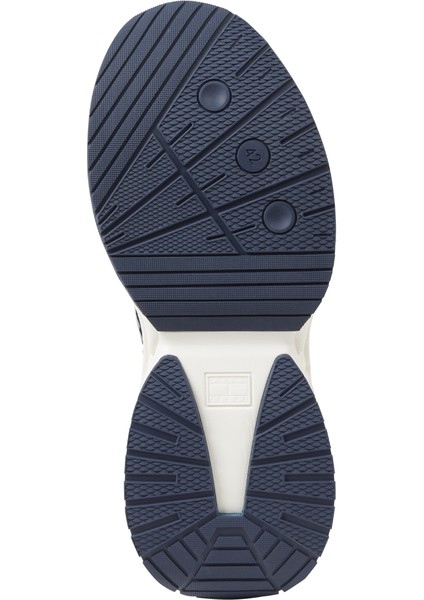 Beyaz - Lacivert Erkek Sneaker Tjm Outdoor Runner