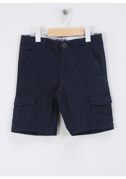 Normal Bel Normal Lacivert Erkek Şort Jpstjoe Jjcargo Shorts Jnr