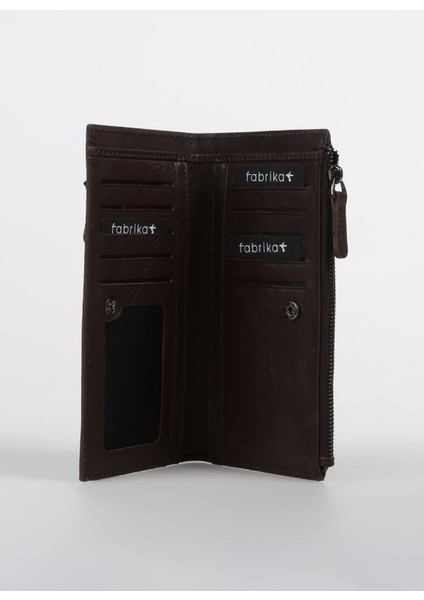 Kahve Erkek 19X9X3 cm Deri Cüzdan Frk 337 Crayz fırsatları