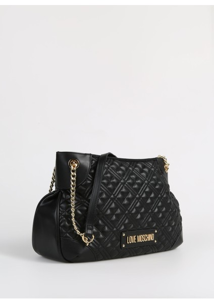 Love Moschino Siyah Kadın 15X14X12 cm Omuz Çantası JC4012PP1ILA0000