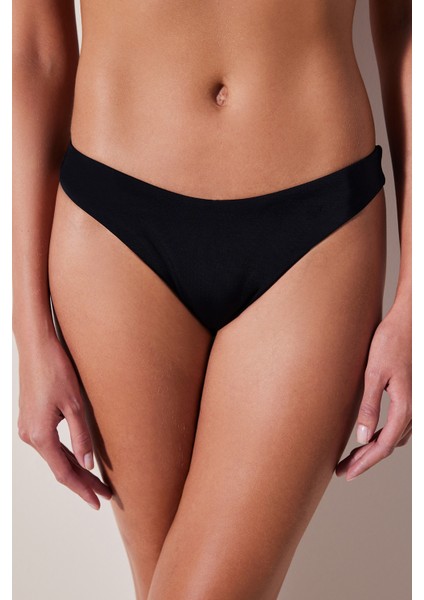 Extra Süper Siyah Brazilian Bikini Altı