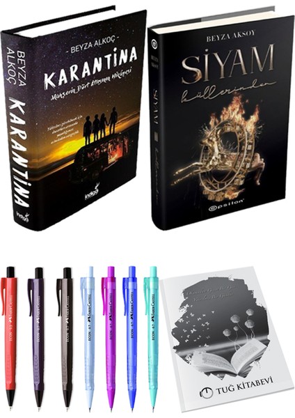 Karantina 1-Siyam 3 + Kalem + Not Defteri