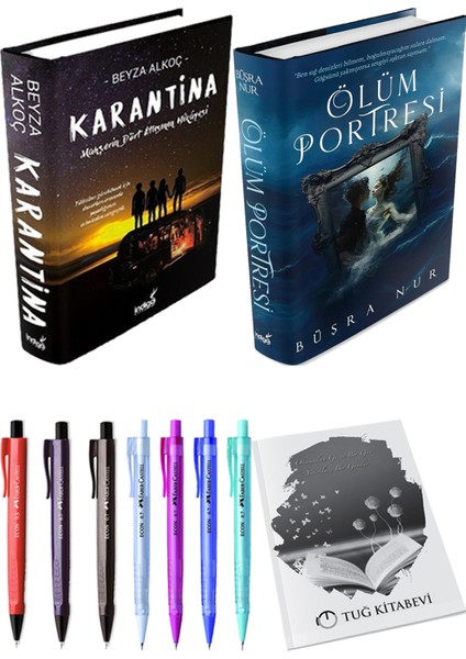 Karantina 1 - Ölüm Portresi + Kalem + Not Defteri