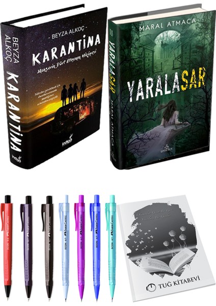 Karantina 1 - Yaralasar 2 + Kalem + Not Defteri