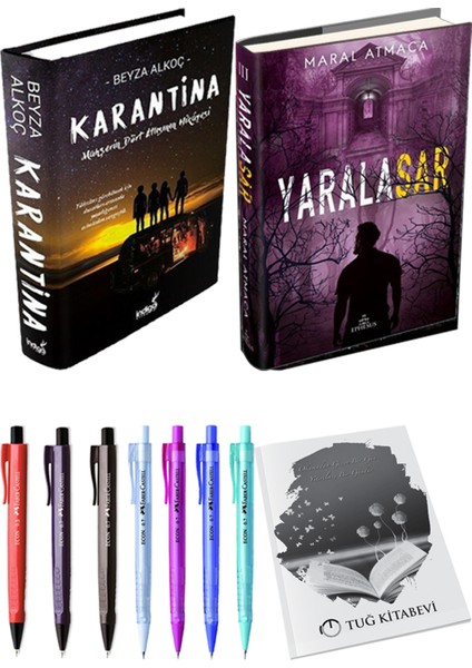 Karantina 1 - Yaralasar 3 + Kalem + Not Defteri
