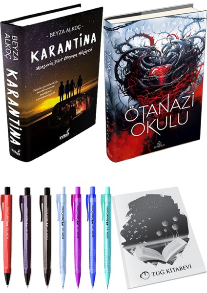 Karantina 1 - Ötanazi Okulu 4 + Kalem + Not Defteri