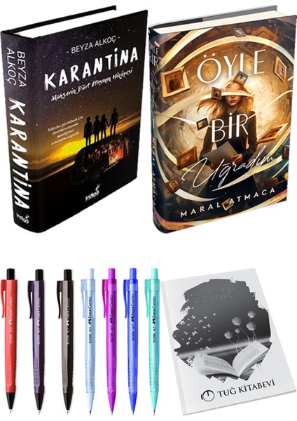Karantina 1 - Öyle Bir Uğradım + Kalem + Not Defteri