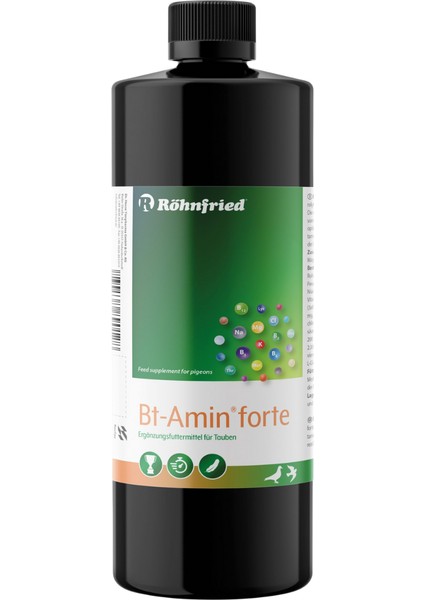 Bt-Amin Forte B Vitamini , Amino Asit ve Elektrolit 250 ml (SIZDIRMAZ KAPAKLI CAM ŞİŞE - ORİJİNAL ŞİŞEDEN BÖLME)