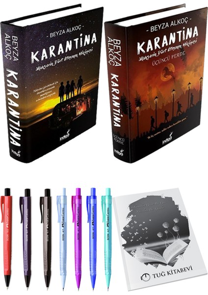 Karantina 1 - Karantina 3 + Kalem + Not Defteri