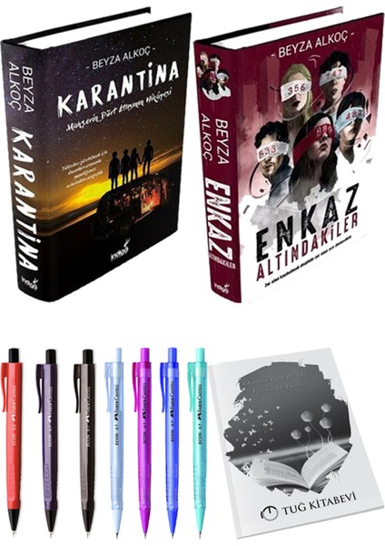 Karantina 1 - Enkaz Altındakiler 1 + Kalem + Not Defteri