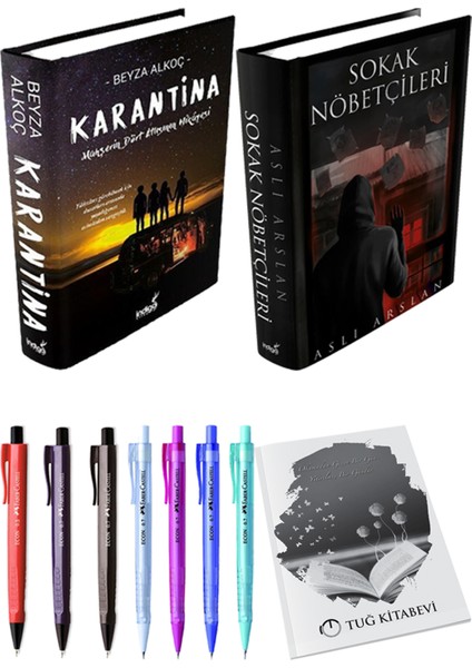 Karantina 1 - Sokak Nöbetçileri 1 + Kalem + Not Defteri