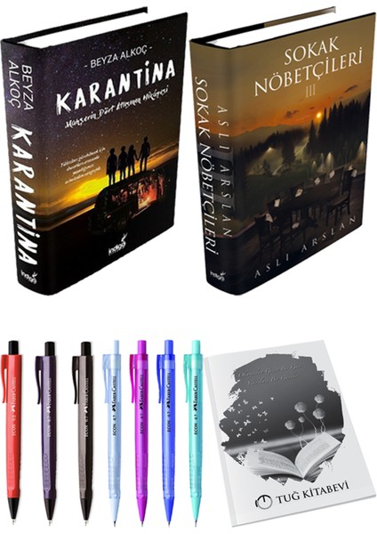 Karantina 1 - Sokak Nöbetçileri 3 + Kalem + Not Defteri