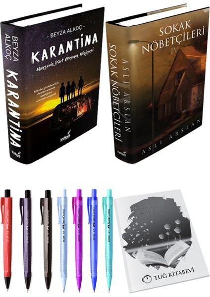 Karantina 1 - Sokak Nöbetçileri 4 + Kalem + Not Defteri