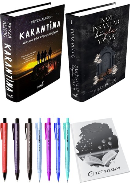Karantina 1 - Bazı İnsanlar Böyle Yaşar 1 + Kalem + Not Defteri
