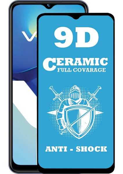 Caseart Vivo Y35 Tam Kaplayan Seramik Nano Esnek Ekran Koruyucu Cam