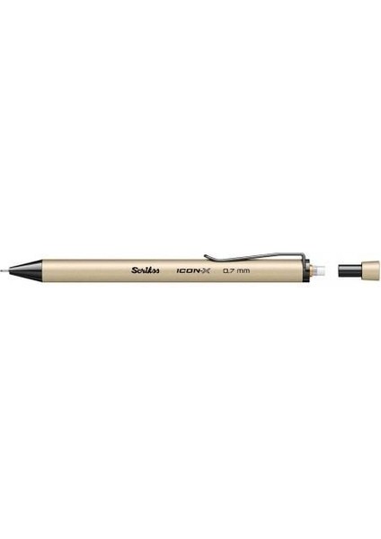 Icon-X Mekanik Kurşun Kalem 0.7mm Bej