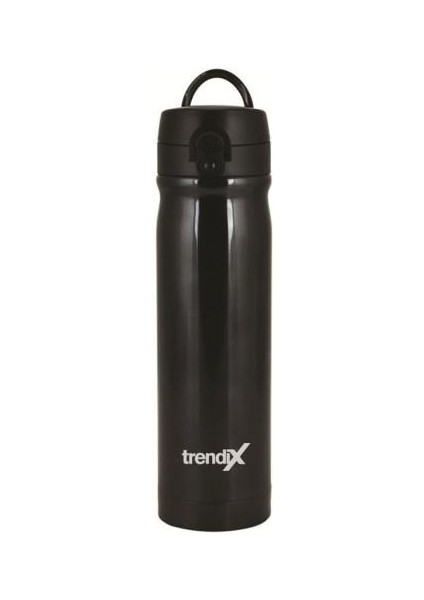 Trendix Çelik İçli Termos Matara 500ml Siyah