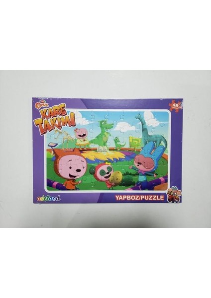 Trt Çocuk Kare Takımı 48 Parça Yapboz (Puzzle)