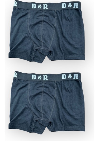 Ekonomik Erkek Boxer 2'li %95 Pamuk %5 Likra