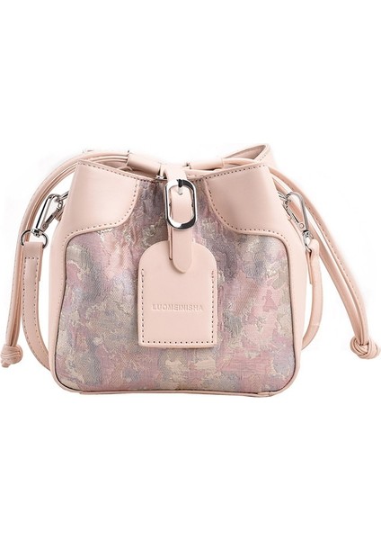 Şık ve Çok Yönlü Tek Omuzlu Kova Çantası (Yurt Dışından)