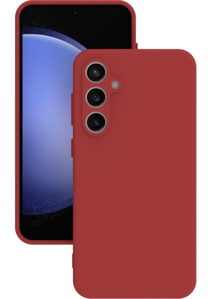 Samsung Galaxy S23 Fe Uyumlu Kılıf Kamera Korumalı Silikon Zore Biye Arka Kapak