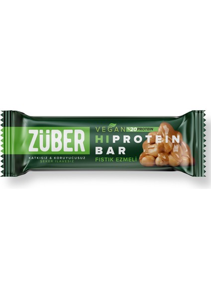 Fıstık Ezmeli Vegan Protein Bar 45 G