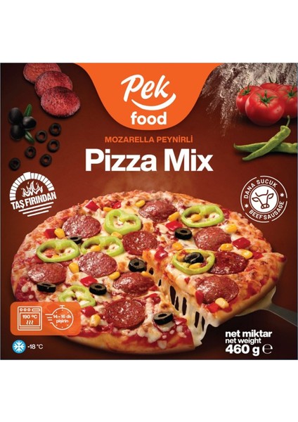 Mozarella Peynirli Pizza Mix 460 G