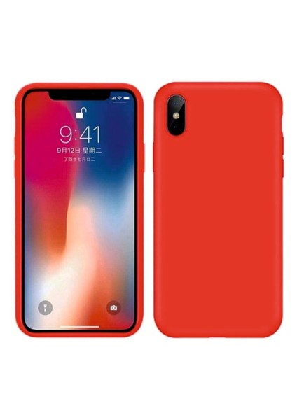 Apple iPhone x Uyumlu Kılıf Kamera Korumalı Silikon Zore Biye Arka Kapak