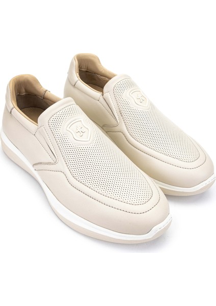 Erkek Hakiki Deri Bej Sneakers & Spor Ayakkabı 383 5910 Erk Ayk Y24 Bej fiyatları
