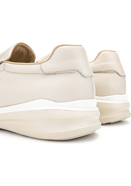 Erkek Hakiki Deri Bej Sneakers & Spor Ayakkabı 383 5910 Erk Ayk Y24 Bej indirimleri