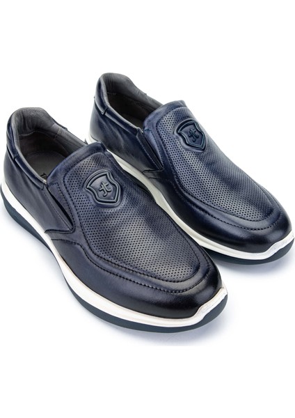 Erkek Hakiki Deri Lacivert Sneakers & Spor Ayakkabı 383 5910 Erk Ayk Y24 Lacıvert fiyatları