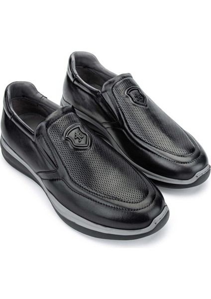 Erkek Hakiki Deri Siyah Sneakers & Spor Ayakkabı 383 5910 Erk Ayk Y24 Sıyah fiyatları