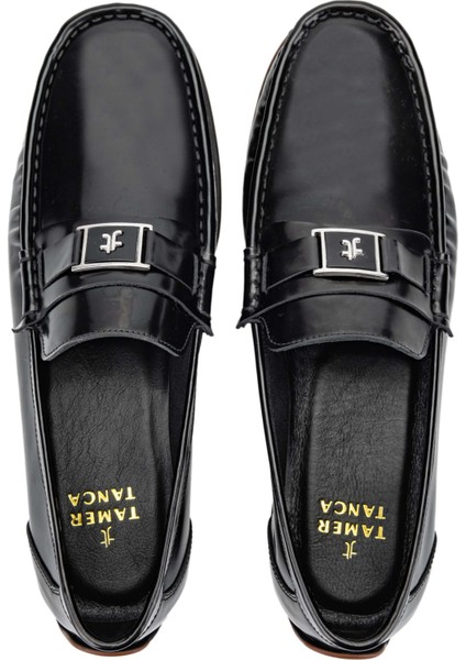 Erkek Hakiki Deri Siyah Açma Loafer Ayakkabı 537 3429 Erk Ayk Y24 Sıyah Acma indirimleri