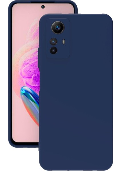 Xiaomi Redmi Note 12S Uyumlu Kılıf Kamera Korumalı Silikon Zore Biye Arka Kapak