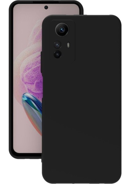 Xiaomi Redmi Note 12S Uyumlu Kılıf Kamera Korumalı Silikon Zore Biye Arka Kapak